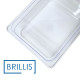 Гастроємність із полікарбонату Brillis GN 1/2-100, прозора