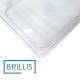 Гастроємність із полікарбонату Brillis GN 1/2-150, прозора