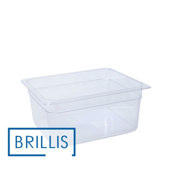 Гастроємність із полікарбонату Brillis GN 1/2-150, прозора