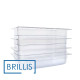 Гастроємність із полікарбонату Brillis GN 1/3-65, прозора