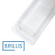 Гастроємність із полікарбонату Brillis GN 1/3-65, прозора