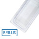 Гастроємність із полікарбонату Brillis GN 1/3-100, прозора