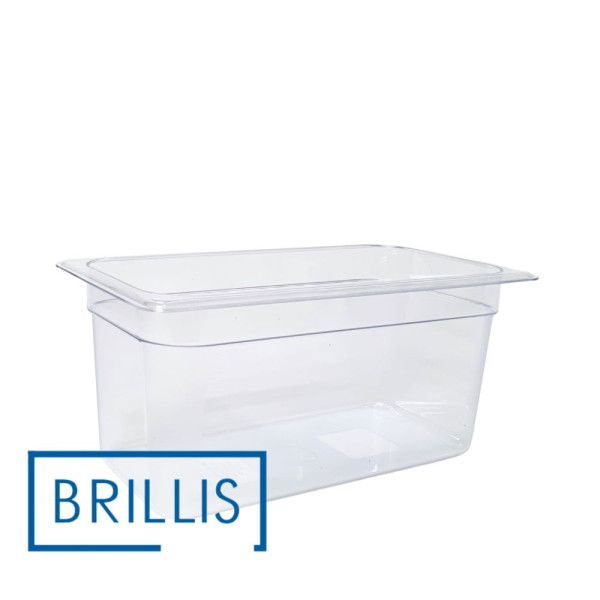 Гастроємність із полікарбонату Brillis GN 1/3-150, прозора