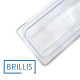 Гастроємність із полікарбонату Brillis GN 1/3-200, прозора