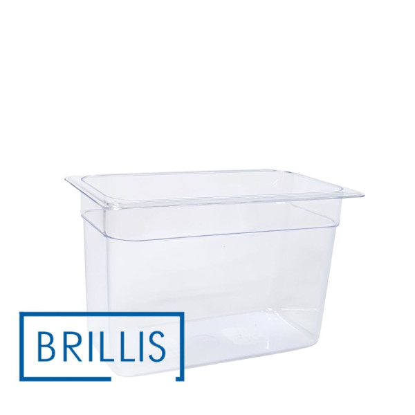 Гастроємність із полікарбонату Brillis GN 1/3-200, прозора