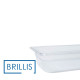 Гастроємність із полікарбонату Brillis GN 1/4-65, прозора