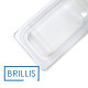 Гастроємність із полікарбонату Brillis GN 1/4-65, прозора