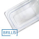 Гастроємність із полікарбонату Brillis GN 1/4-150, прозора