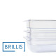 Гастроємність із полікарбонату Brillis GN 1/4-150, прозора