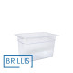 Гастроємність із полікарбонату Brillis GN 1/4-150, прозора