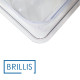 Гастроємність із полікарбонату Brillis GN 1/6-100, прозора
