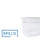 Гастроємність із полікарбонату Brillis GN 1/6-150, прозора