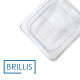 Гастроємність із полікарбонату Brillis GN 1/6-150, прозора