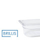 Гастроємність із полікарбонату Brillis GN 1/9-65, прозора
