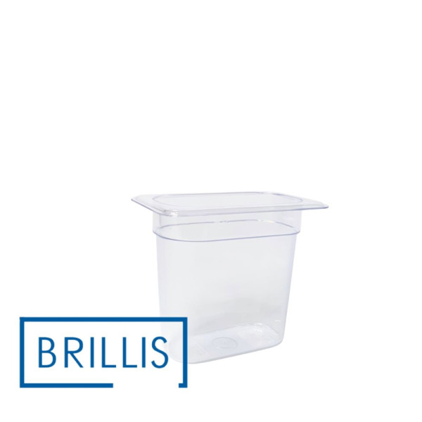 Гастроємність із полікарбонату Brillis GN 1/9-150, прозора