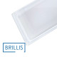 Гастроємність із полікарбонату Brillis GN 1/1-65, прозора