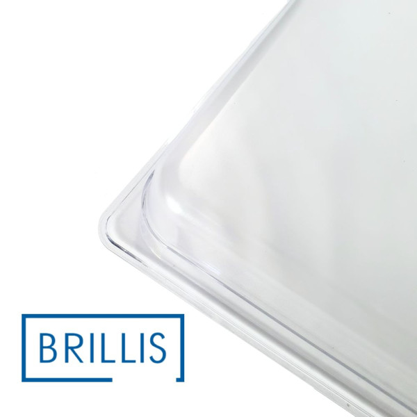 Гастроємність із полікарбонату Brillis GN 1/1-65, прозора
