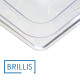 Гастроємність із полікарбонату Brillis GN 1/1-100, прозора