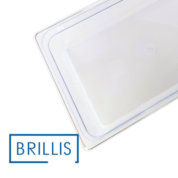 Гастроємність із полікарбонату Brillis GN 1/1-150, прозора