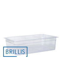 Гастроємність із полікарбонату Brillis GN 1/1-150, прозора