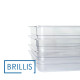 Гастроємність із полікарбонату Brillis GN 1/1-200, прозора