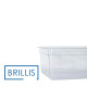 Гастроємність із полікарбонату Brillis GN 1/1-200, прозора