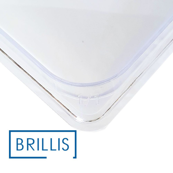 Гастроємність із полікарбонату Brillis GN 1/1-200, прозора