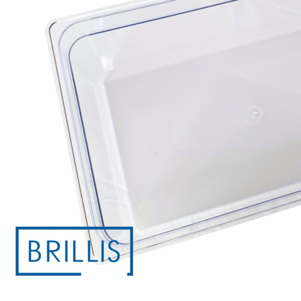 Гастроємність із полікарбонату Brillis GN 1/1-200, прозора